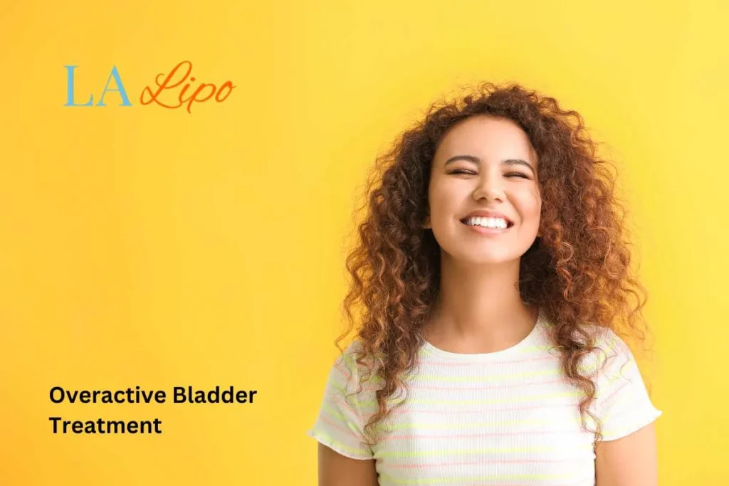 woman smiling about overactive bladder treatment Cambridgeshire solutions