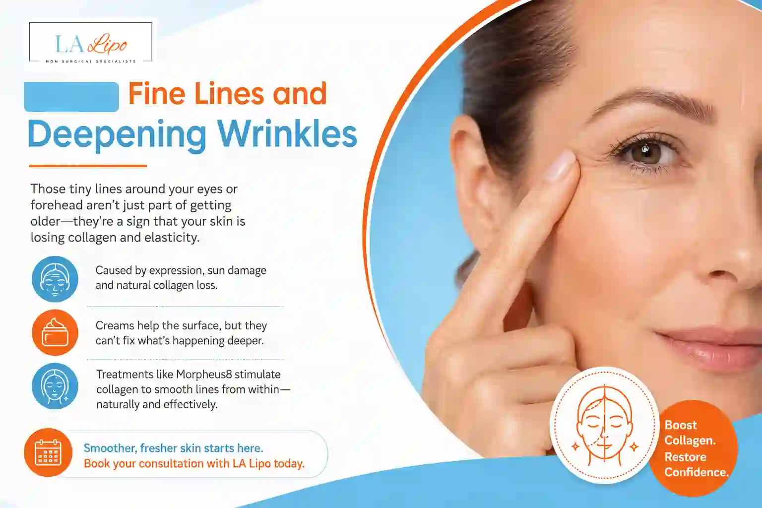 Sign #2: Fine Lines and Deepening Wrinkles Cambridgeshire
